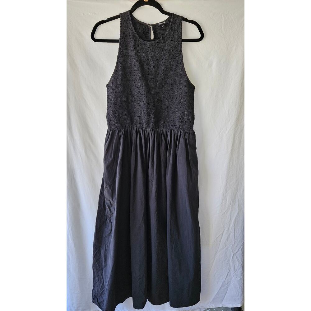 Madewell Melody Smocked Midi Dress Size Large